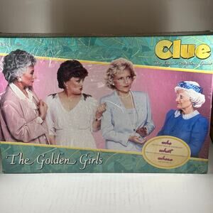 Golden Girls Clue Board Game Hasbro 2017 Sealed